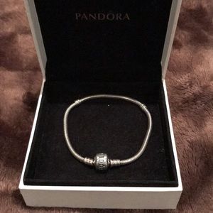 Authentic Pandora barrel bracelet